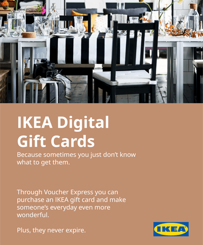 Buy Official Gift Vouchers sent by email to be redeemed online